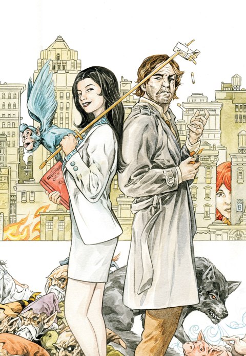Biancaneve e Luca in Fables